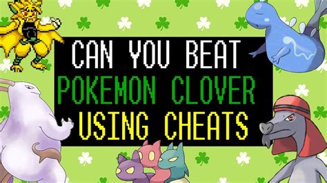 pokemon clover cheats|Iba pa.